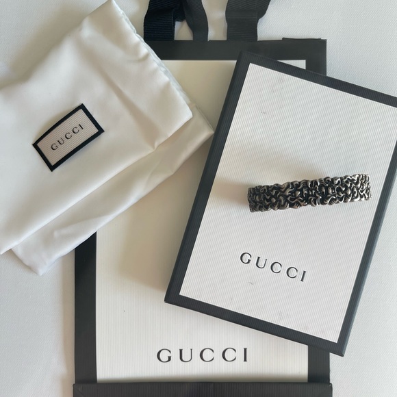 New Authentic Gucci Lion Mane Bracelet New Size/S - Picture 10 of 16